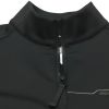 Versatile Black Half Zip Sweatshirt for Training and Casual Outfits Manufacturers, Suppliers in Sialkot