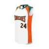 White Orange and Green Softball Uniform Set Sleeveless V Neck Jersey and Knee Length Pants Manufacturers, Suppliers in Sialkot