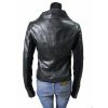 Womens Asymmetrical Zip Leather Jacket Black Manufacturers, Suppliers in Sialkot